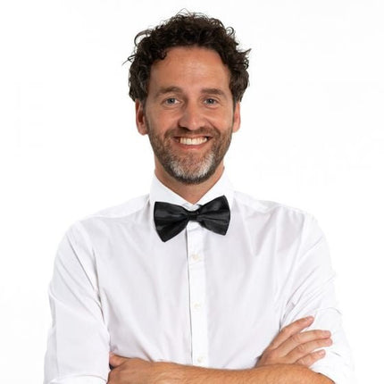 Zwarte Vlinderdas van Partychimp koop je bij Partywinkel